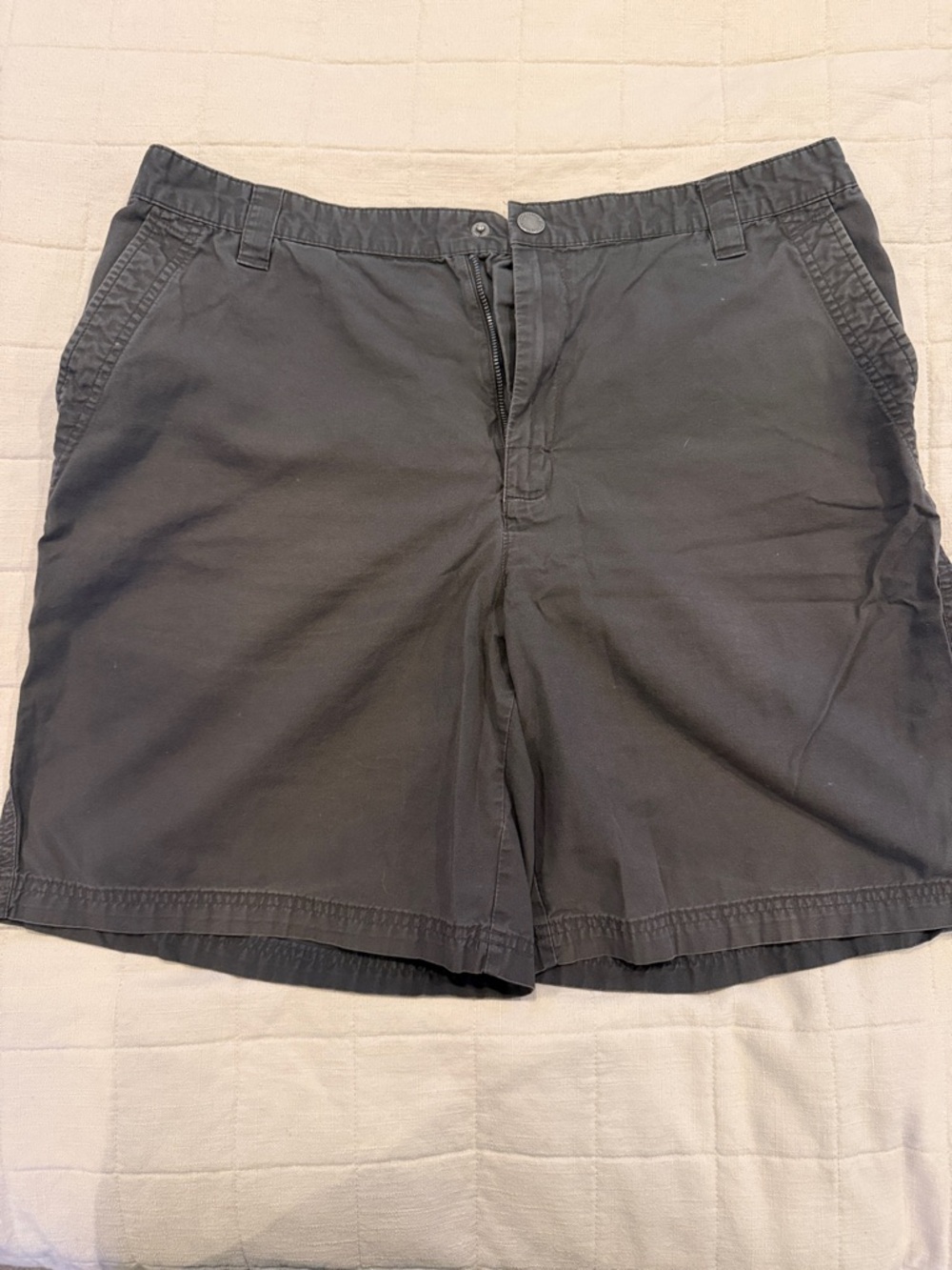 Columbia Men's Black Flat Front Shorts
